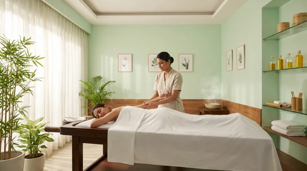 Relaxing full body Ayurvedic oil massage service in West Bromwich